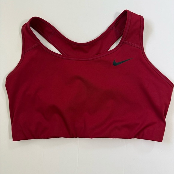 Nike Red Racerback Sports Bra - Picture 1 of 5
